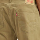 Men's 505 Khaki Overdyed Straight Fit Mid Rise Jeans - Detail View