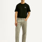 Men's 505 Grey Straight Fit Mid Rise Overdyed Jeans - Front View