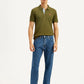 Men's 505 Blue Straight Fit Mid Rise Jeans - Styleshot View