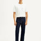 Men's 505 Navy Blue Straight Fit Mid Rise Jeans - Front View