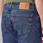 Mens 505 Mid Rise Straight Fit Cotton Stretch Blend Jeans - 20 View