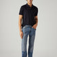Men's 505 Blue Straight Fit Mid Rise Jeans - Styleshot View