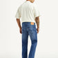 Men's 505 Blue Straight Fit Hyper Stretch Jeans - Back View