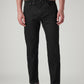 Men's 505 Black Straight Fit Mid Rise Jeans - Front View