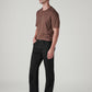 Men's 505 Black Straight Fit Mid Rise Jeans - Side View