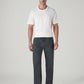 Men's 505 Charcoal Grey Straight Fit Mid Rise Overdyed Jeans - 20 View