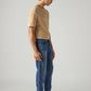 Men's 505 Blue Straight Fit Hyper Stretch Jeans - Side View