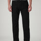 Men's 505 Black Straight Fit Mid Rise Jeans - Front View