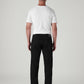Men's 505 Black Straight Fit Mid Rise Jeans - Back View