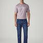 Men's 505 Blue Straight Fit Mid Rise Jeans - Front View