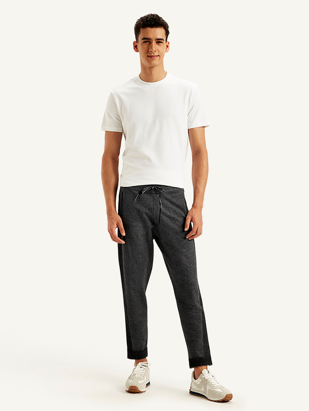 Men's Black Jogger Trousers - be1a38fc-fb35-414b-9a22-a7f1a6e68342 View