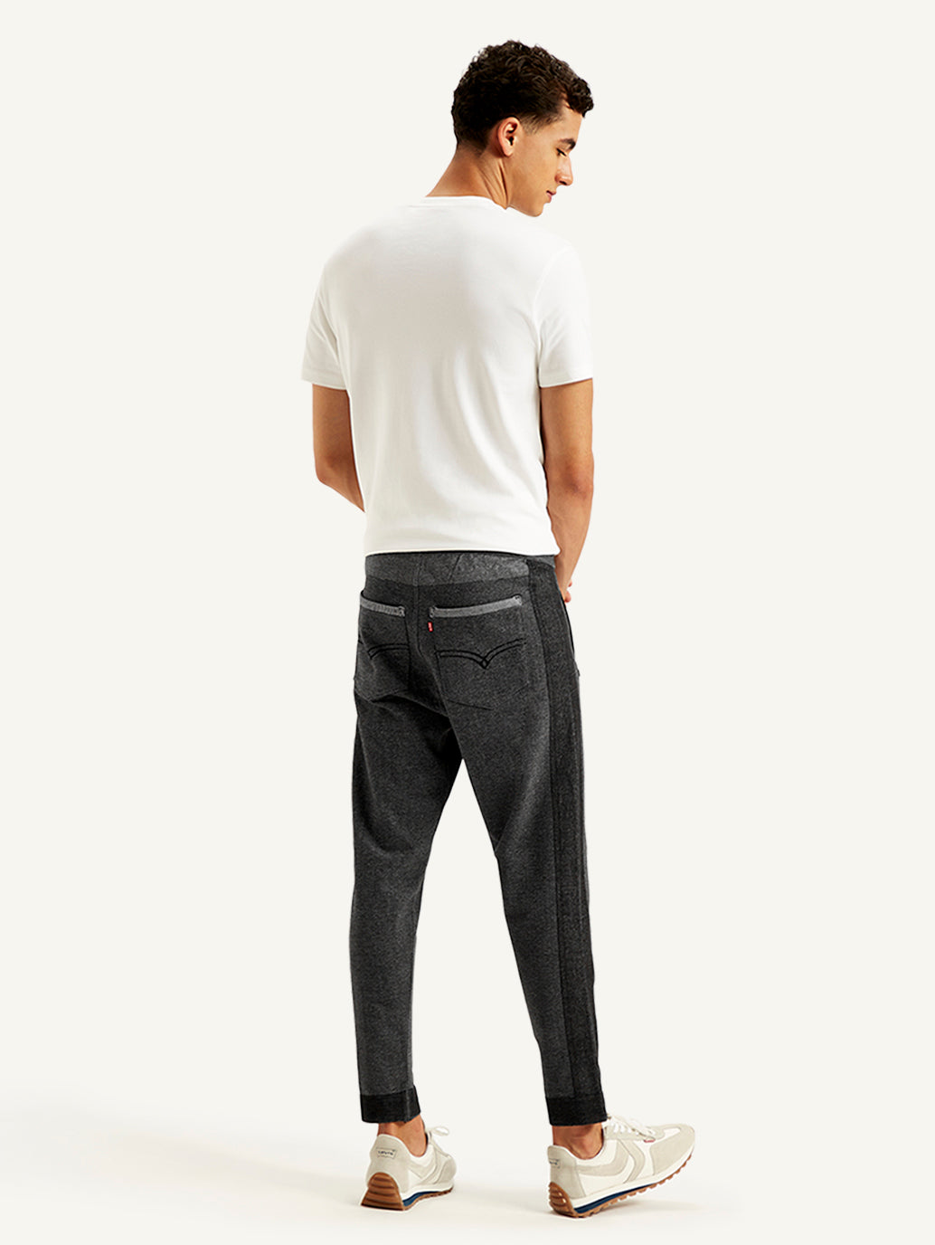 Men's Black Jogger Trousers - 549ca6b2-f1fc-4135-9846-4e7d930bc4d8 View