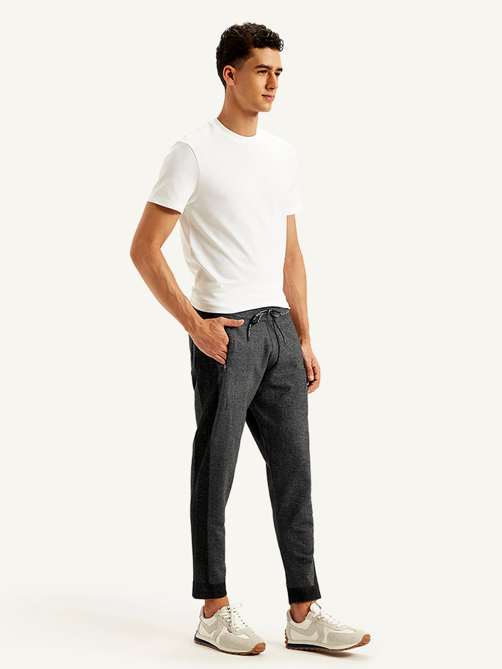 Men's Black Jogger Trousers - 5a301a0e-d257-4f54-b72f-76bb0940cc3f View