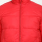 Women's Quilted High Neck Reversible Puffer Jacket - Detail View