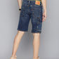 Men's 502 Blue Tapered Fit Denim Shorts - 3 View