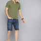 Men's 502 Blue Tapered Fit Denim Shorts - 4 View
