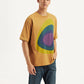 Men's Printed Boxy Fit T-Shirt - Side View