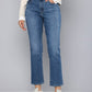 Women's 724 Blue Slim Straight Fit High Rise Jeans - 1 View
