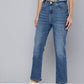Women's 710 Blue Skinny Fit High Rise Jeans - 2 View