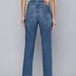 Women's 710 Blue Skinny Fit High Rise Jeans - 3 View