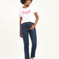 Women's 710 Blue Skinny Fit High Rise Jeans - 26476eb7-a290-4006-bf45-8434285eaefa View