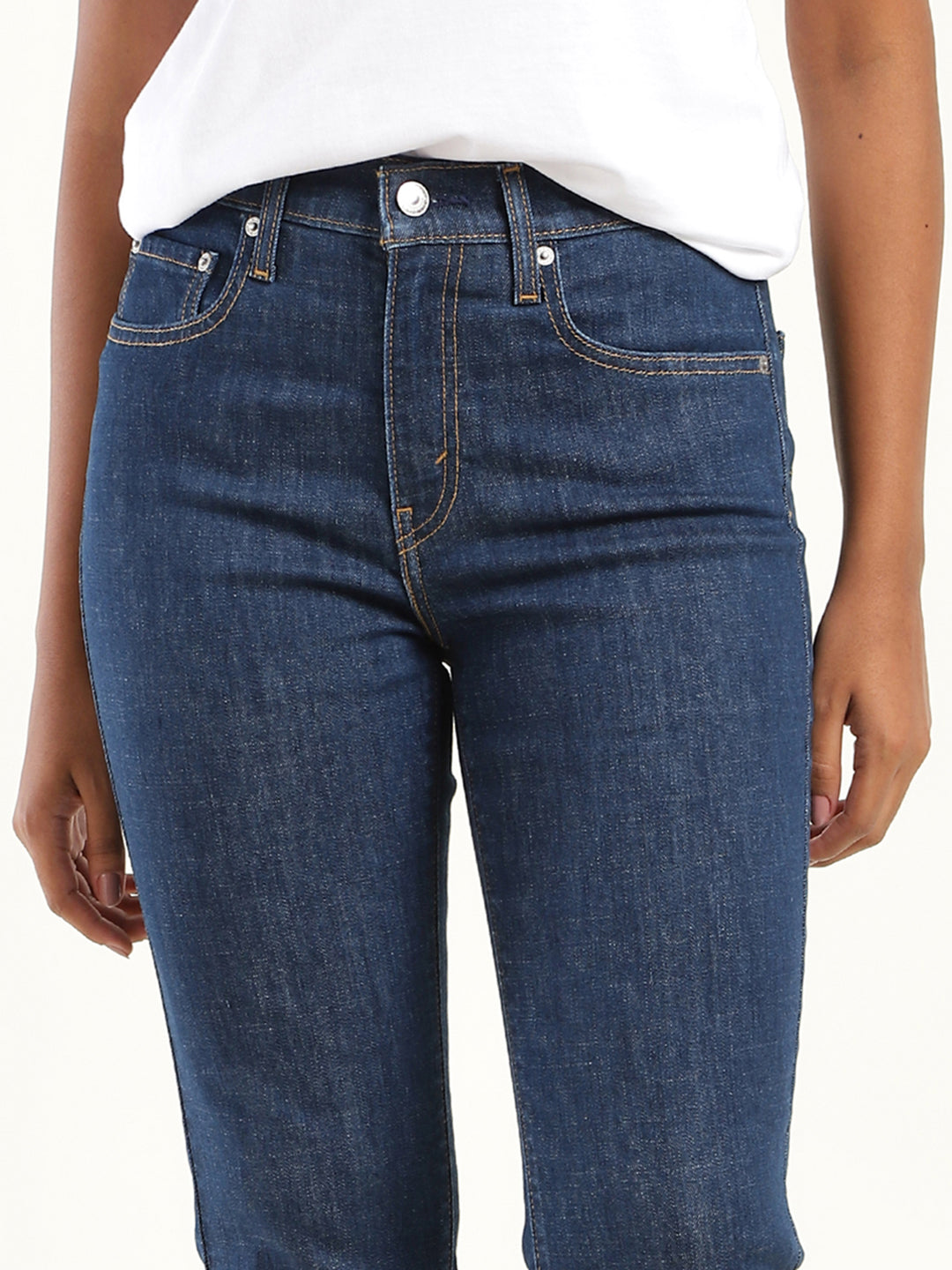 Women's 710 Blue Skinny Fit High Rise Jeans - 76577796-1085-40e5-835b-9d7fa4de7931 View