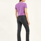 Women's 724 Black Slim Straight Fit High Rise Jeans - Back View