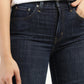 Women's 724 Dark Blue Slim Straight Fit High Rise Jeans - Detail View