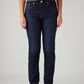 Women's 724 Dark Blue Slim Straight Fit High Rise Jeans - Front View