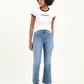 Women's 725 Blue Bootcut Fit High Rise Jeans - ca1db73d-6c17-4ac6-b5e4-df478428a652 View
