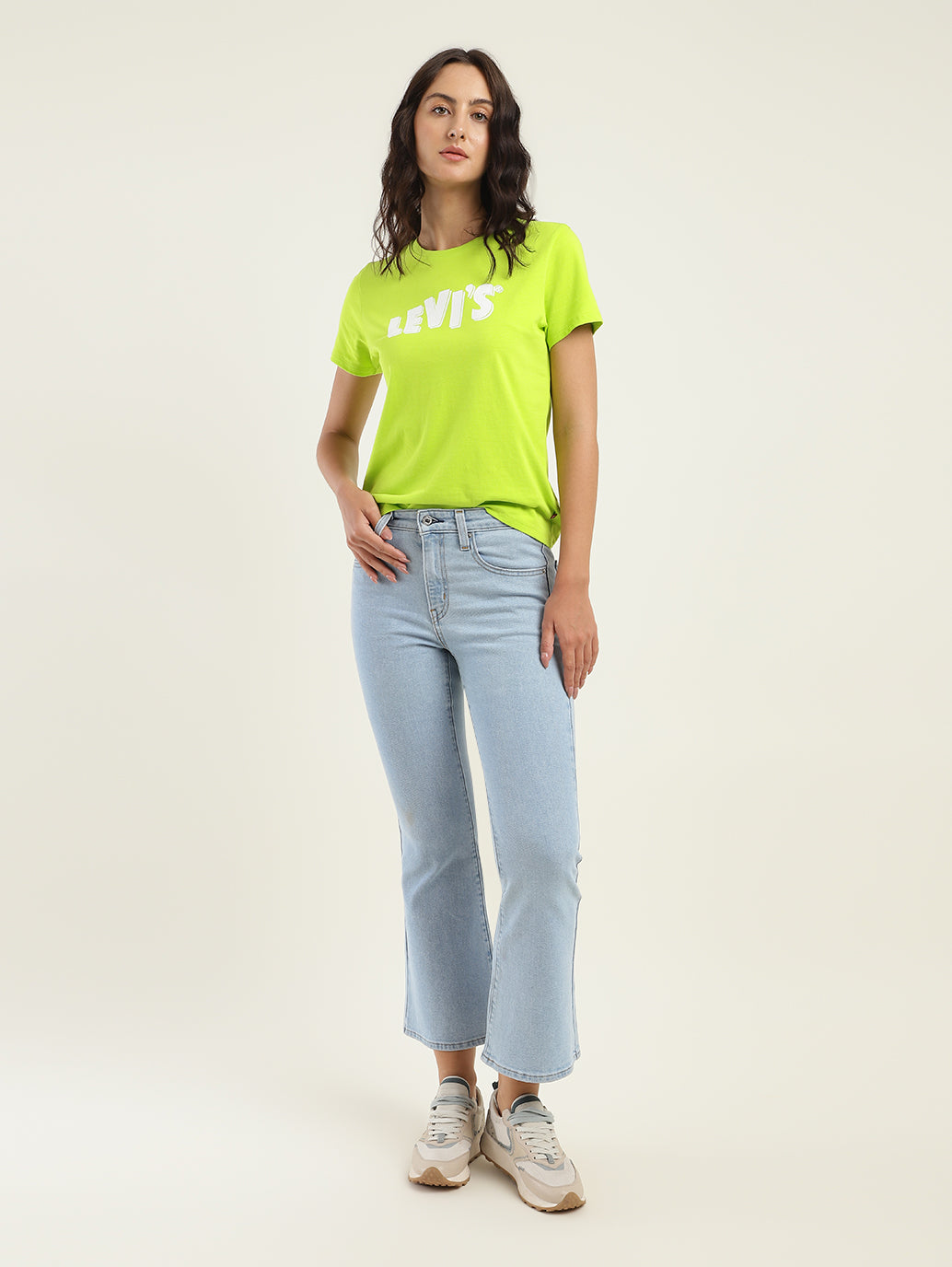 Women's 725 Blue Bootcut Fit High Rise Jeans - 04e7e87f-24a7-47da-9e6b-ee783050c938 View