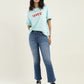 Women's 725 Blue Bootcut Fit High Rise Jeans - 20shot View