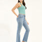 Women's 725 Blue Bootcut Fit High Rise Jeans - Side View