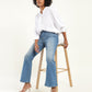 Women's 710 Blue Skinny Fit High Rise Jeans - 20shot View