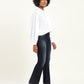 Women's 710 Blue Skinny Fit High Rise Jeans - Side View