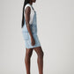Women's Light Indigo Regular Fit Mid Rise Dungaree - Side View