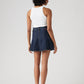 Women's Mid Rise Regular Fit Cotton Skirt - Back View