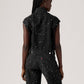 Women's Shrunken '90s Trucker Vest - Back View