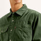 Men's Solid Dyed Spread Collar Shirt - Detail View