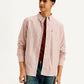 Men's Striped Slim Fit Oxford Shirt - Styleshot View
