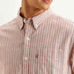 Men's Striped Slim Fit Oxford Shirt - Detail View