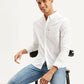 Men's Solid Slim Fit Shirt - Styleshot View