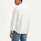 Men's Solid Slim Fit Shirt - Back View