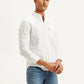 Men's Solid Slim Fit Shirt - Side View