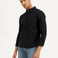 Men's Solid Slim Fit Shirt - Styleshot View