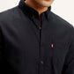 Men's Solid Slim Fit Shirt - Detail View