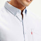 Men's Solid Slim Fit Shirt - Detail View