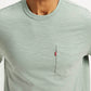 Men's Textured Regular Fit T-Shirt - Detail View