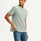 Men's Textured Regular Fit T-Shirt - Side View