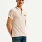 Men's Solid Slim Fit Polo T-shirt - Side View